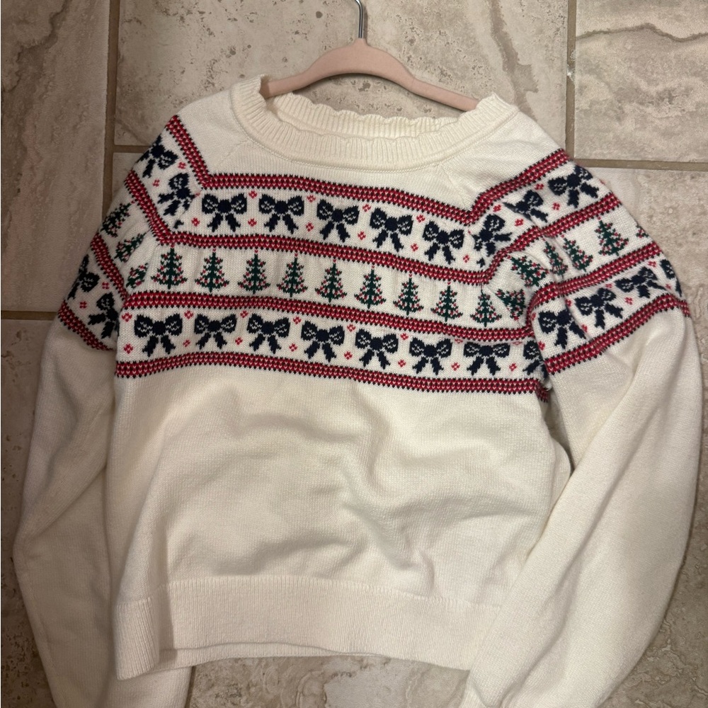 Janie and Jack Christmas sweater